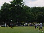 Mark tracking a deep throw